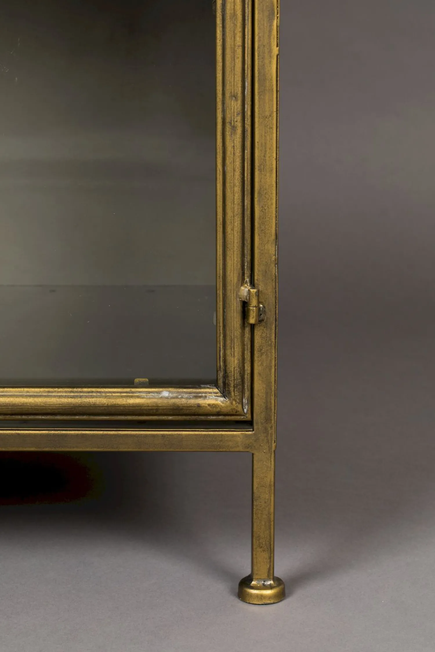 Vitrinekasten-Dutchbone Gertlush Vitrinekast Antique Brass