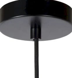 Hanglampen|Hanglampen-Lucide Giada Hanglamp Goud, Zwart