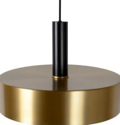 Hanglampen|Hanglampen-Lucide Giada Hanglamp Goud, Zwart