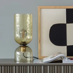 Moderne Tafellampen|Tafellampen-WOOOD Gigi Tafellamp Naturel