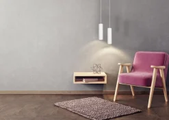 Moderne Hanglampen|Moderne Hanglampen-Lucide Gipsy Hanglamp Wit