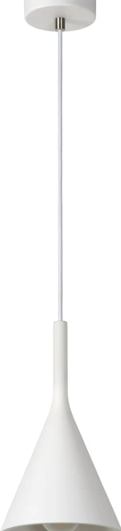 Moderne Hanglampen|Moderne Hanglampen-Lucide Gipsy Hanglamp Wit