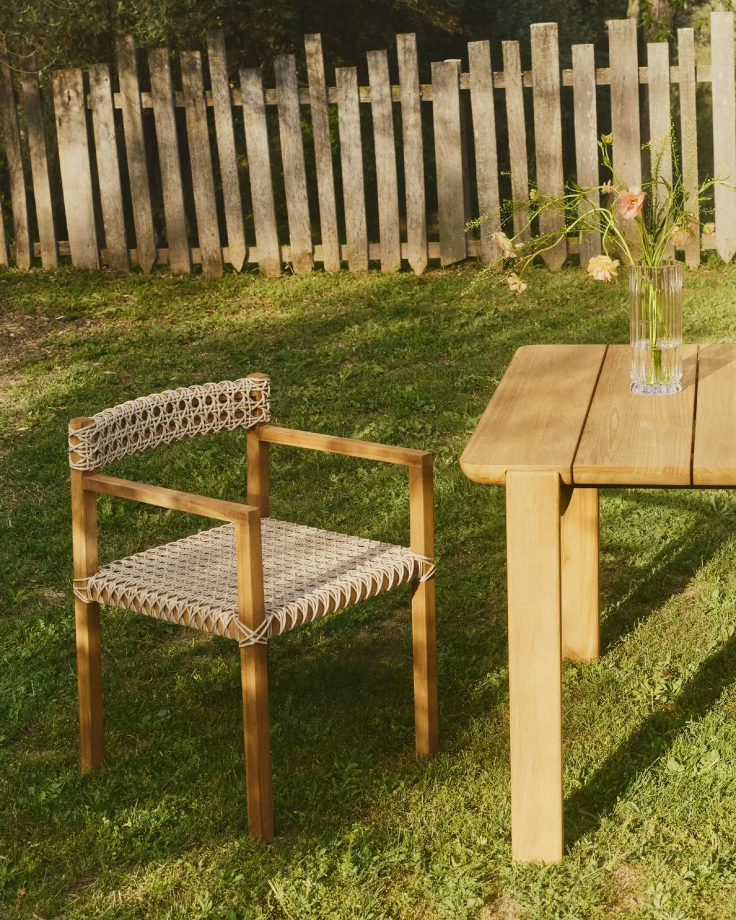 Tuinstoelen-Kave Home Giverola Tuinstoel Naturel