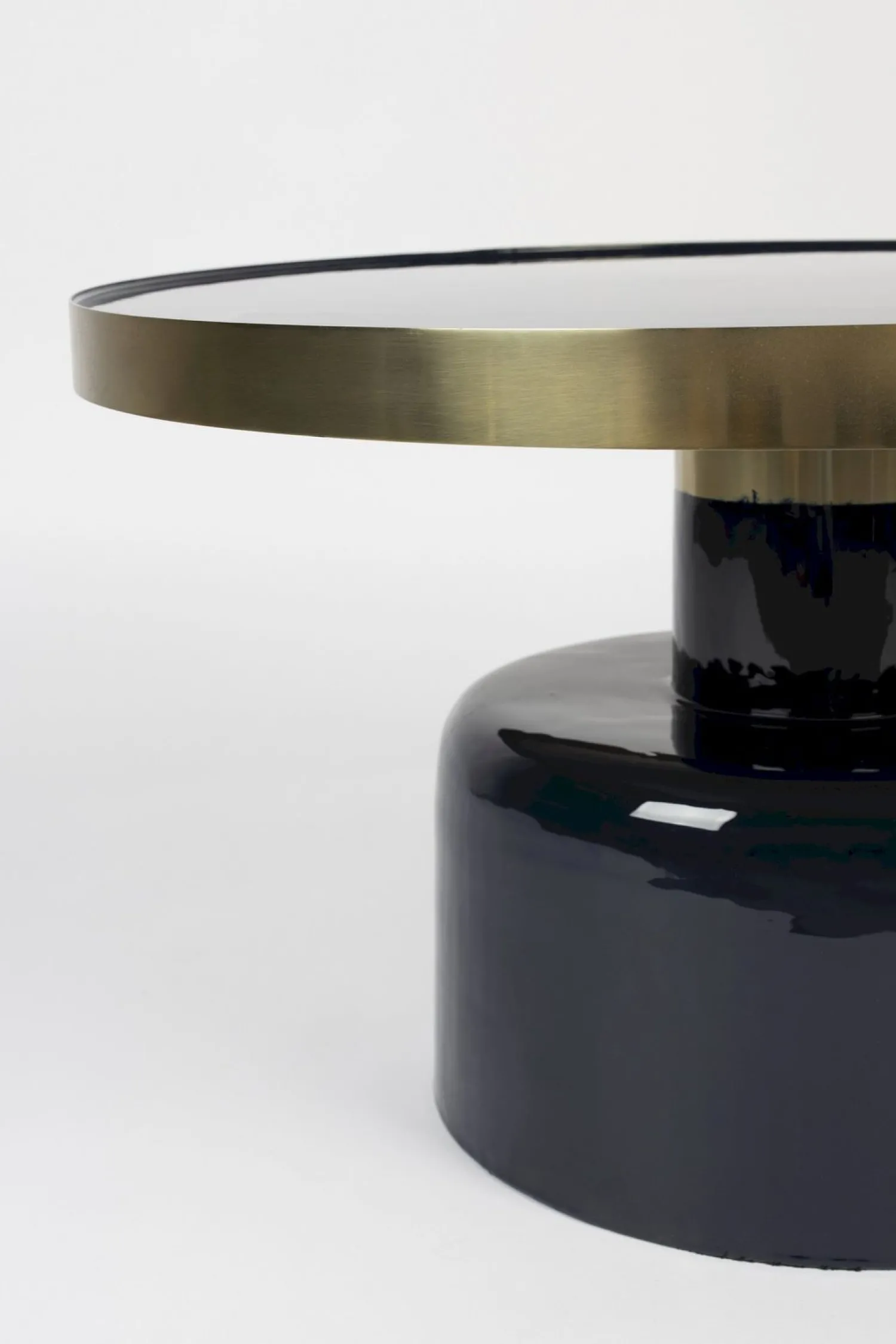 Ronde Salontafels-Zuiver Glam Salontafel Blue
