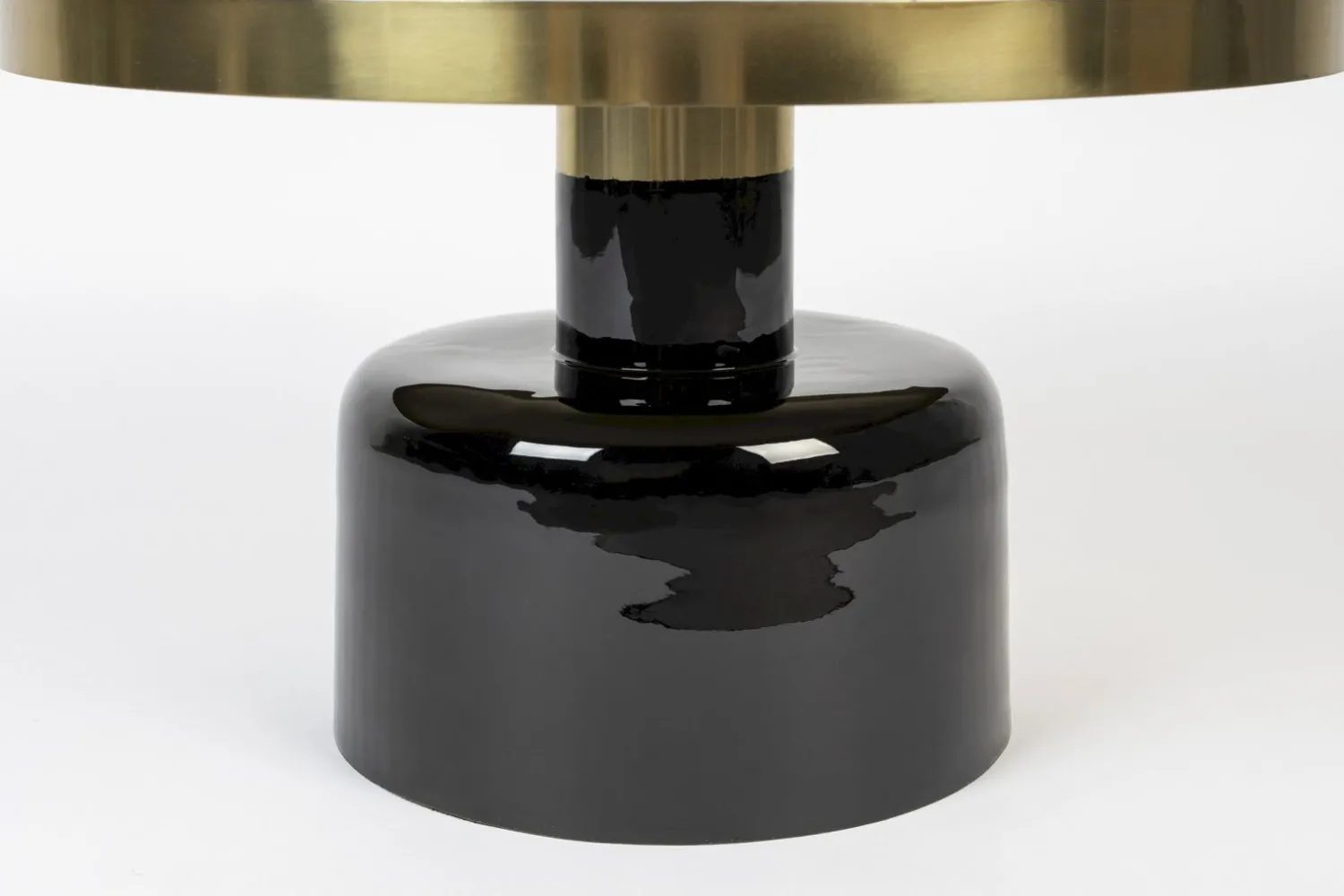 Ronde Salontafels-Zuiver Glam Salontafel Black