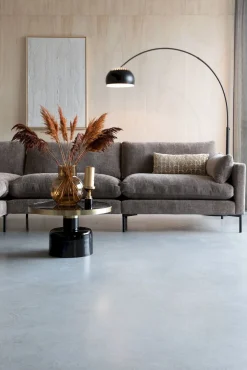 Ronde Salontafels-Zuiver Glam Salontafel Black
