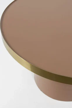 Ronde Salontafels-Zuiver Glam Salontafel Pink