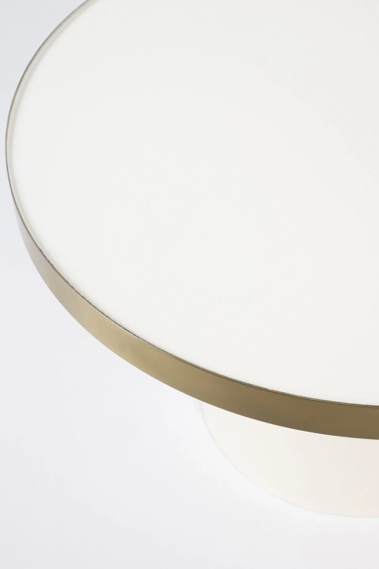 Ronde Salontafels-Zuiver Glam Salontafel White