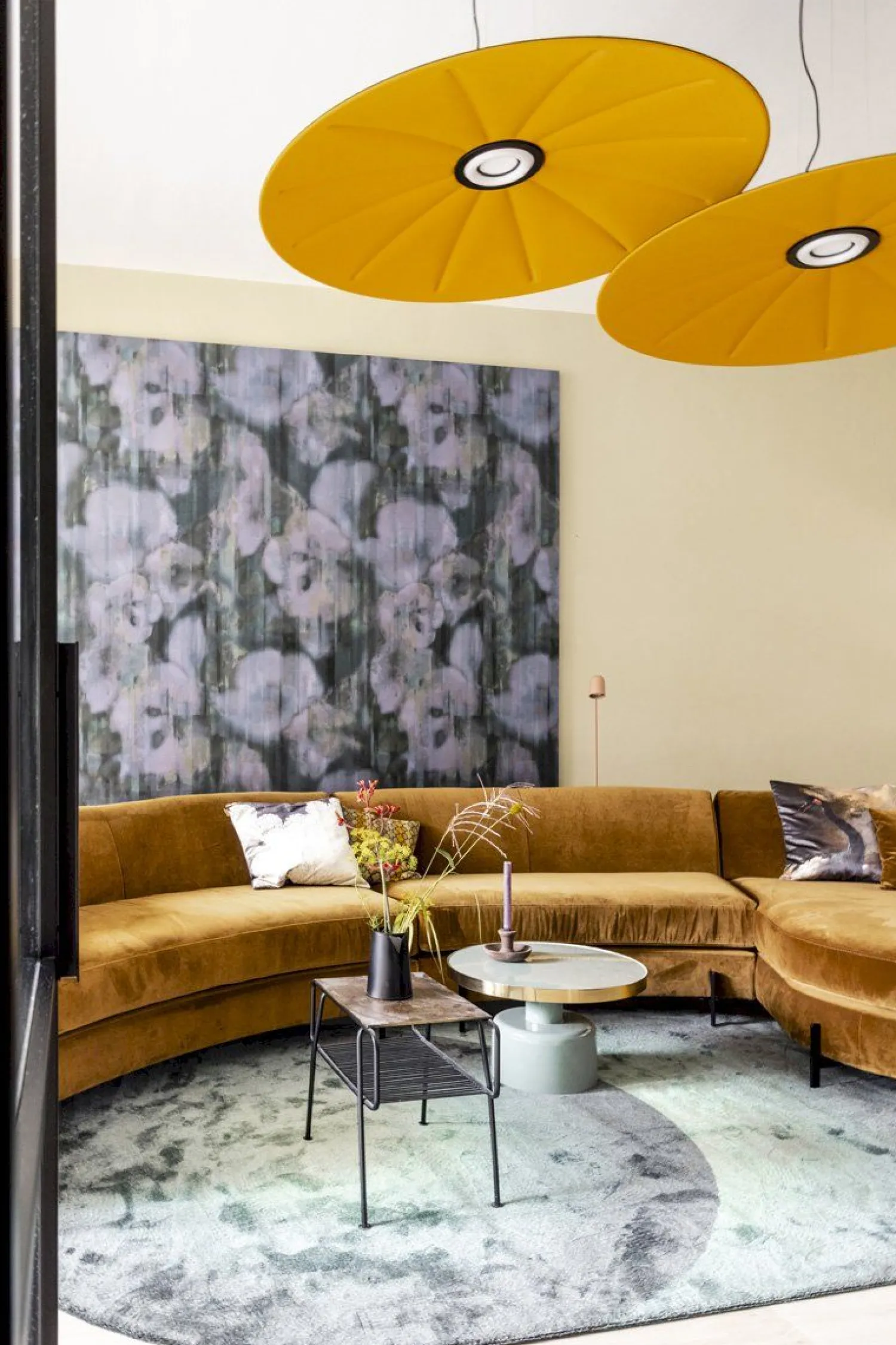 Ronde Salontafels-Zuiver Glam Salontafel Green