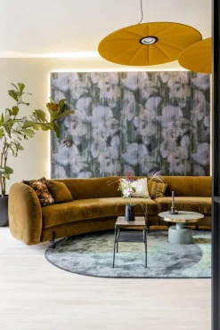 Ronde Salontafels-Zuiver Glam Salontafel Green