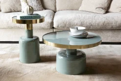 Ronde Salontafels-Zuiver Glam Salontafel Green