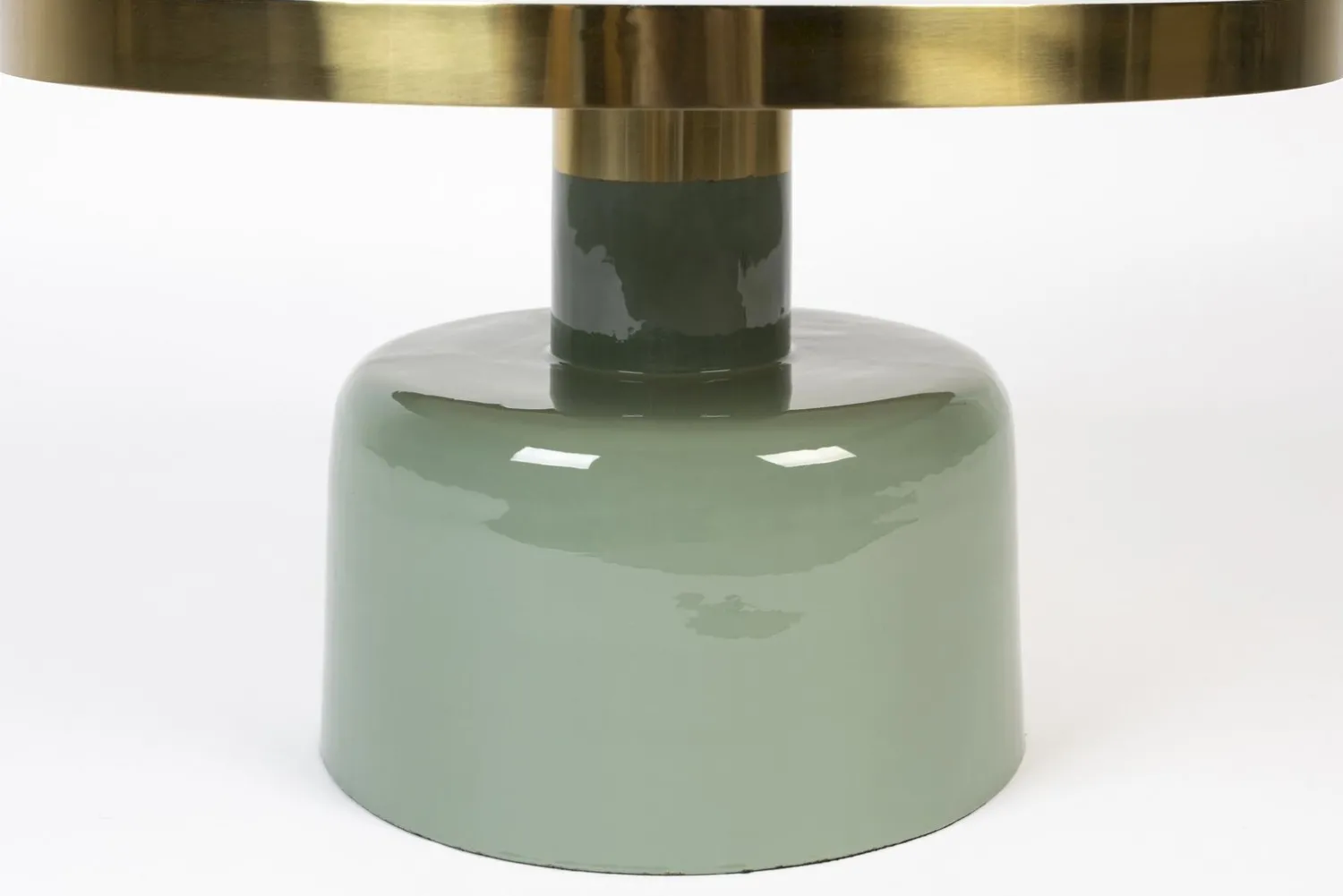 Ronde Salontafels-Zuiver Glam Salontafel Green
