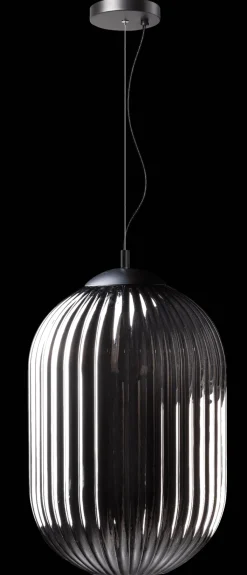 Glazen Hanglampen|Glazen Hanglampen-Eijerkamp Collectie Glamm Hanglamp Zwart