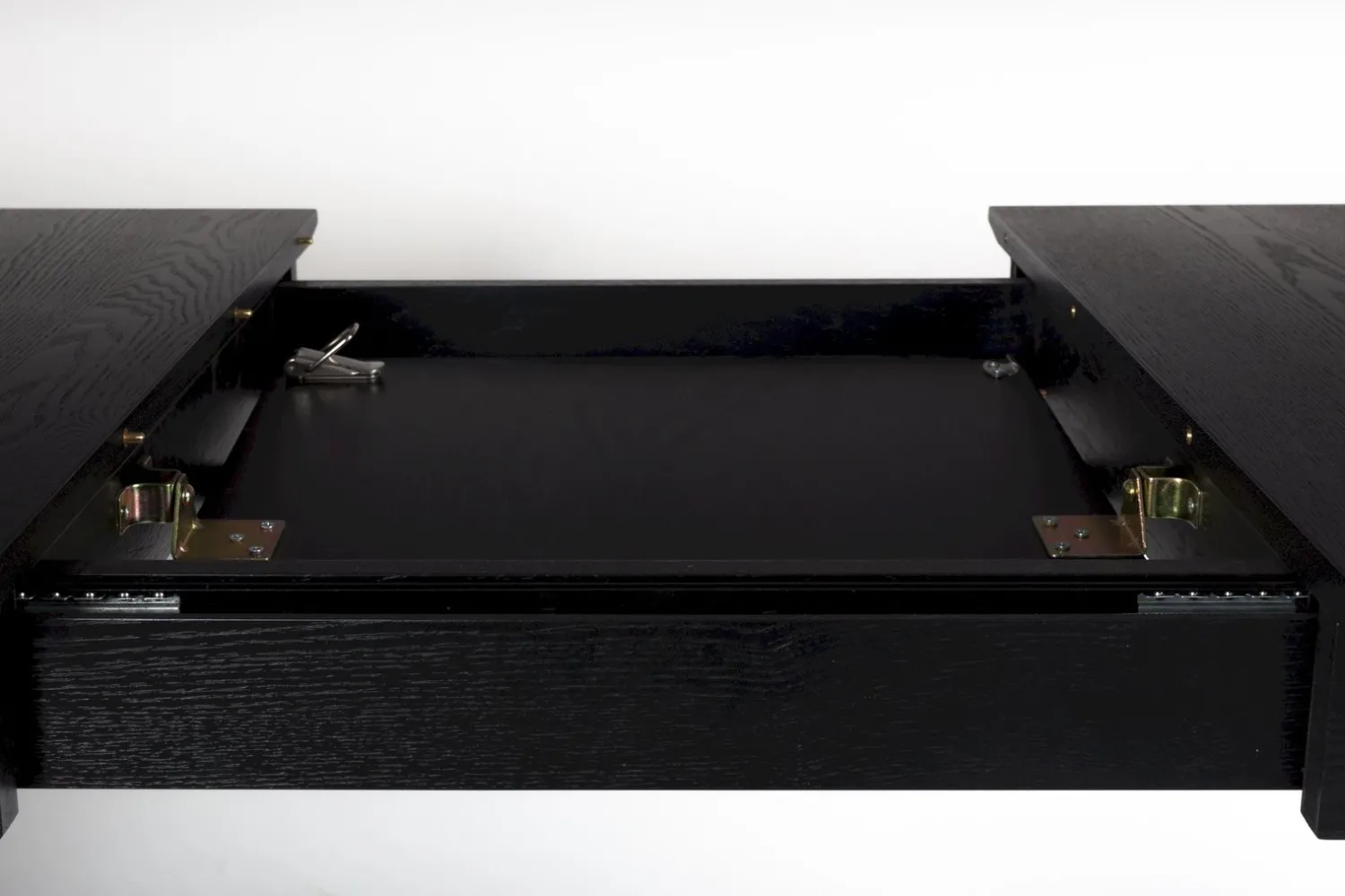 Houten Eettafels|Uitschuifbare Eettafels-Zuiver Glimps Eettafel Black