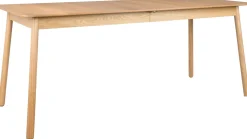 Houten Eettafels|Uitschuifbare Eettafels-Zuiver Glimps Eettafel Natural