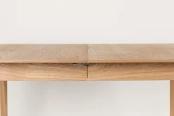 Houten Eettafels|Uitschuifbare Eettafels-Zuiver Glimps Eettafel Natural