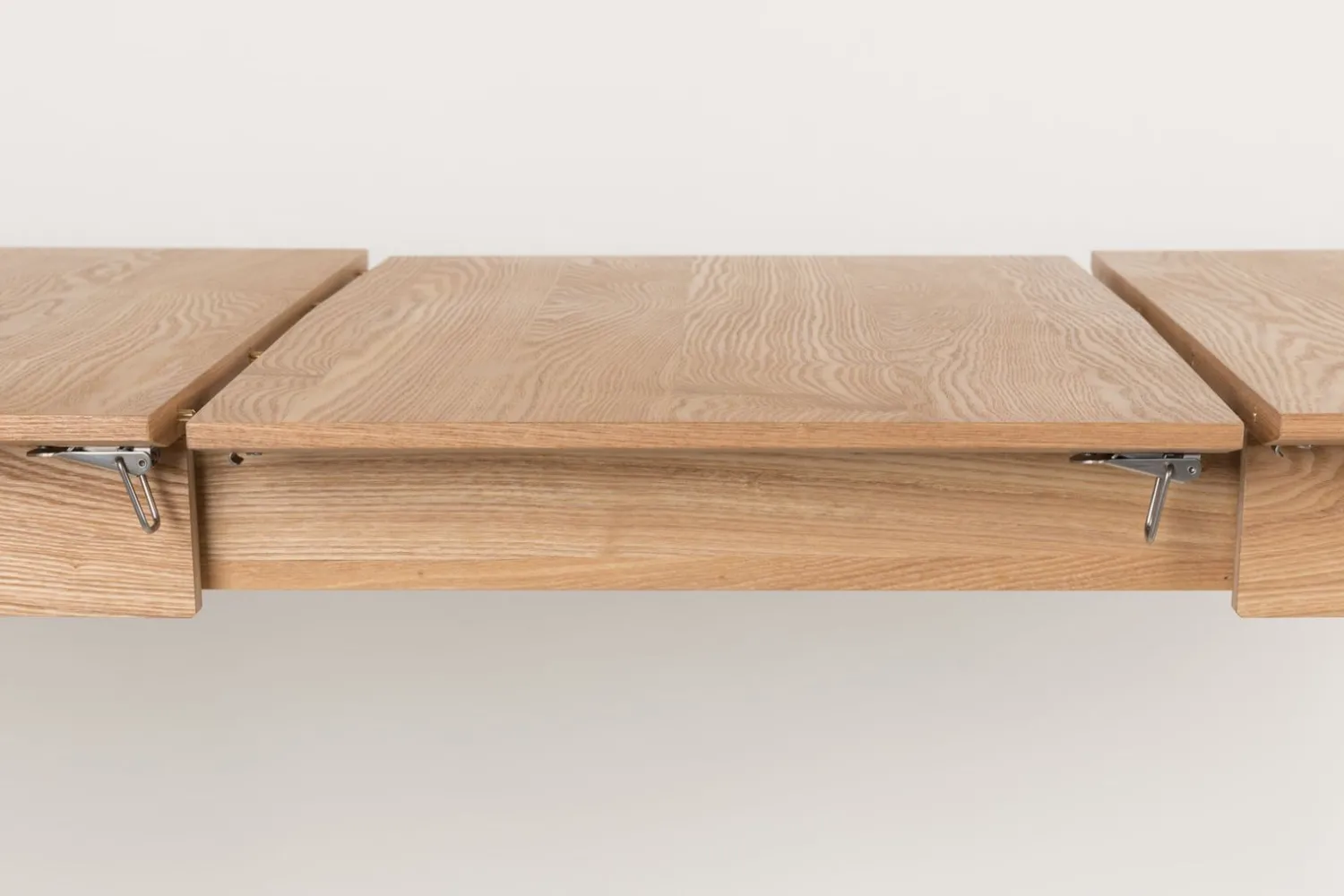 Houten Eettafels|Uitschuifbare Eettafels-Zuiver Glimps Eettafel Natural