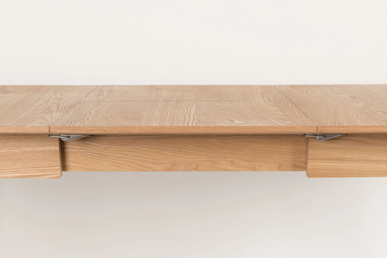 Houten Eettafels|Uitschuifbare Eettafels-Zuiver Glimps Eettafel Natural