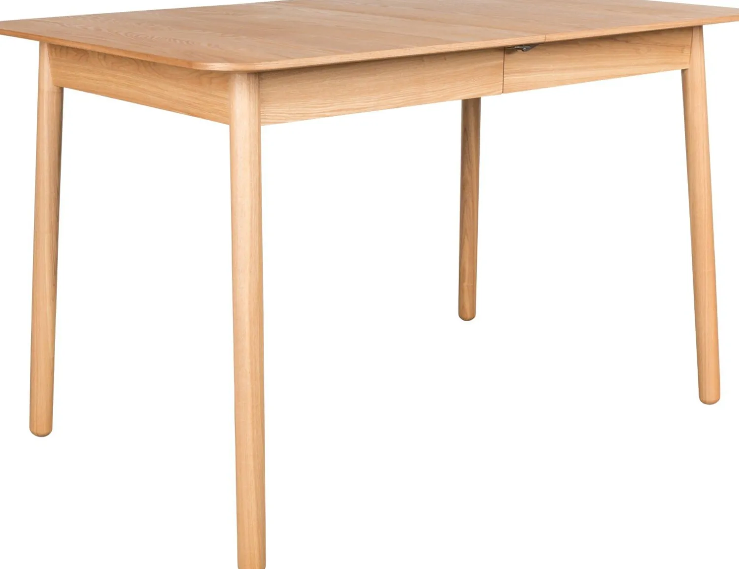 Houten Eettafels|Uitschuifbare Eettafels-Zuiver Glimps Uitschuiftafel Natural