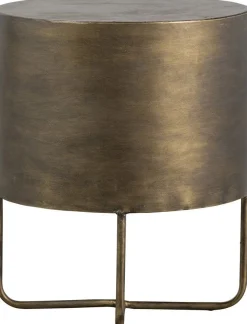 Opbergkasten|Opbergkasten-WOOOD Glossy Kast Antique Brass