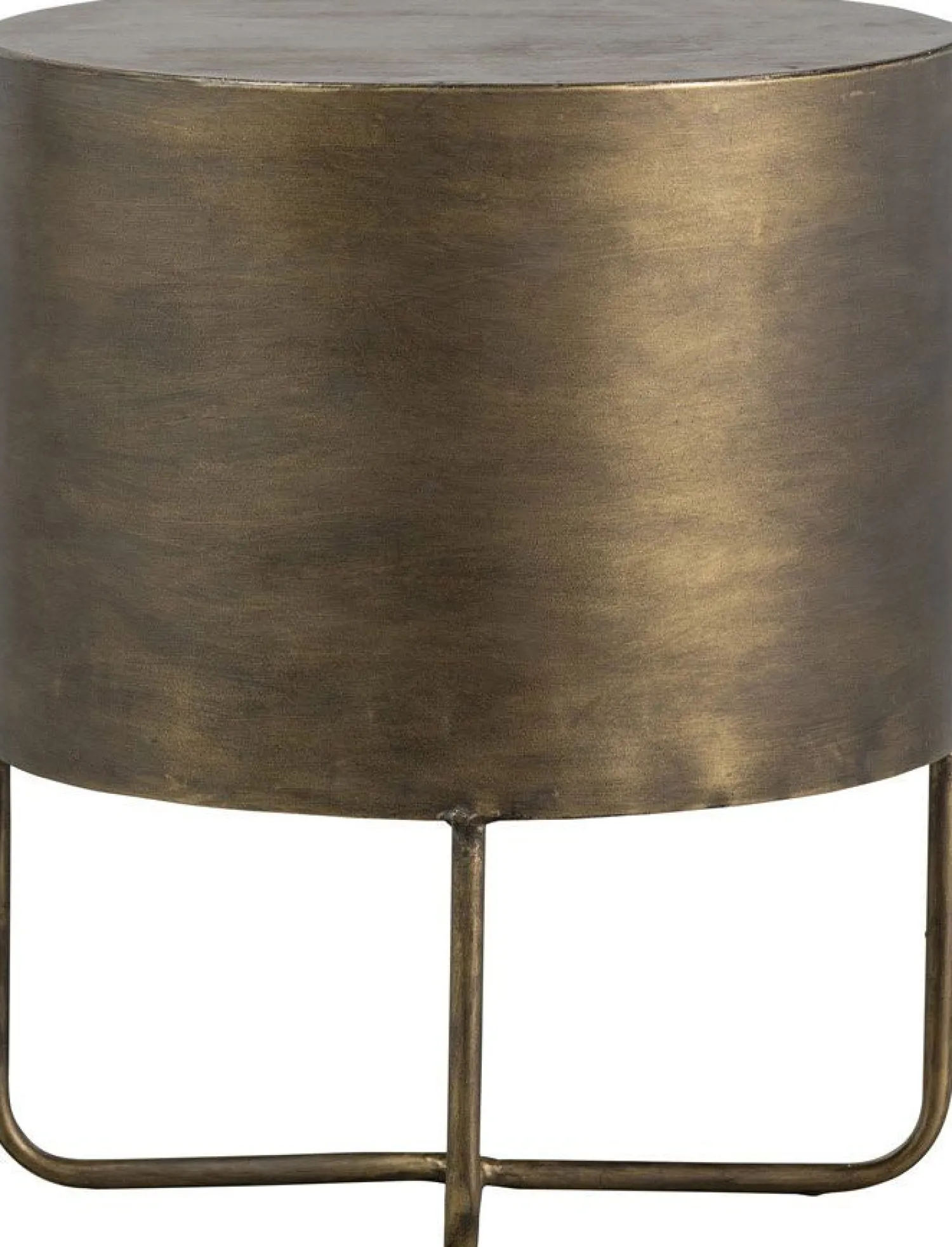 Opbergkasten|Opbergkasten-WOOOD Glossy Kast Antique Brass