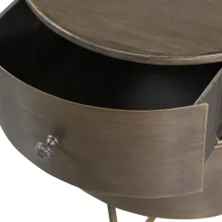 Opbergkasten|Opbergkasten-WOOOD Glossy Kast Antique Brass