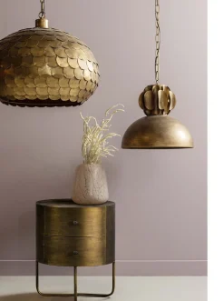 Opbergkasten|Opbergkasten-WOOOD Glossy Kast Antique Brass