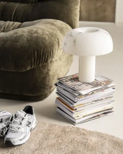 Moderne Tafellampen|Tafellampen-By Boo Glowstone Tafellamp Wit