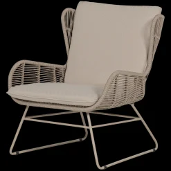 Tuinstoelen-WOOOD Grace Tuin Loungestoel Zand