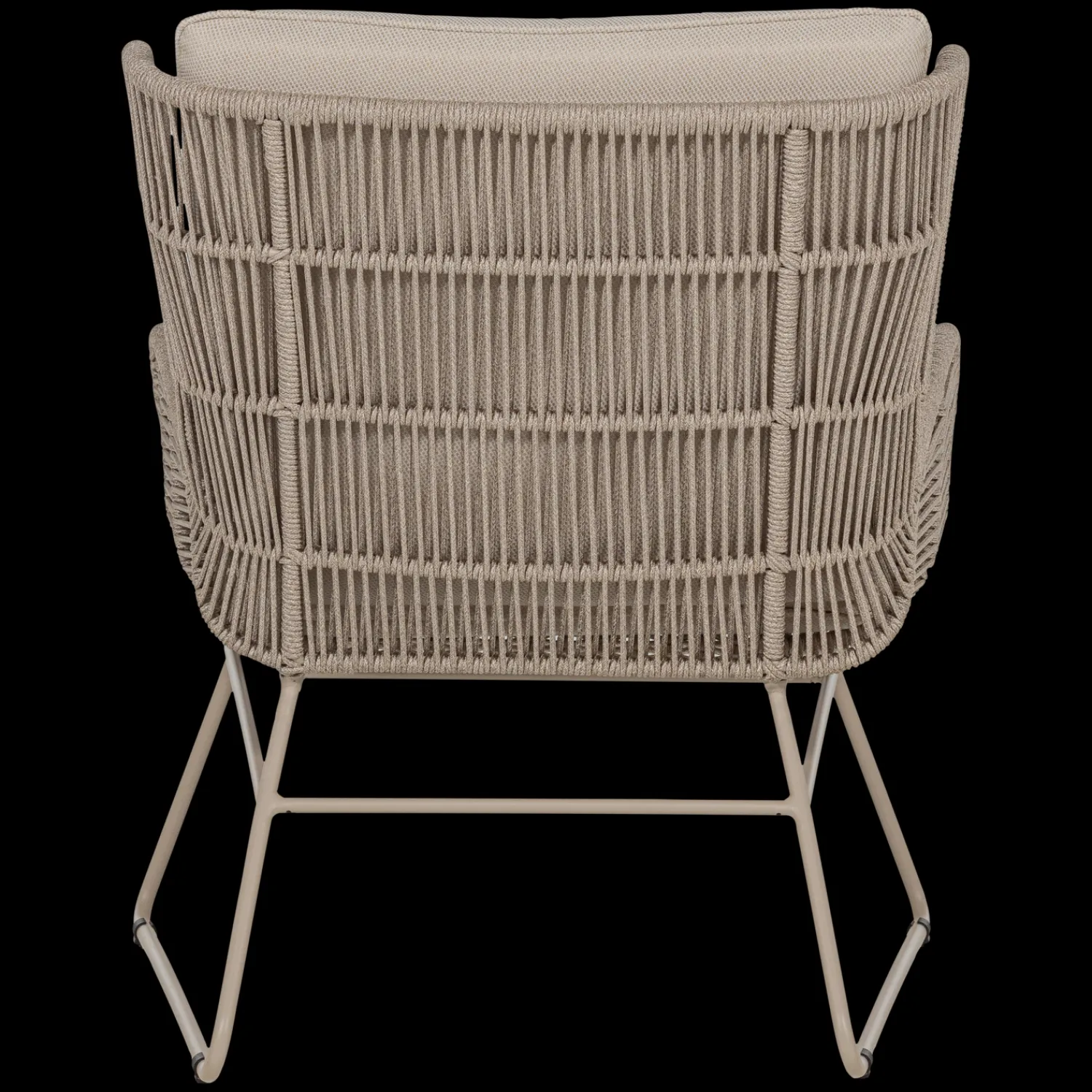 Tuinstoelen-WOOOD Grace Tuin Loungestoel Zand