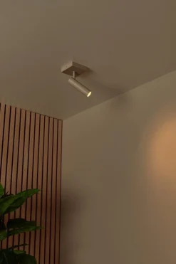 Moderne Plafondlampen|Plafondlampen-Lucide Grado Plafondspot Taupe