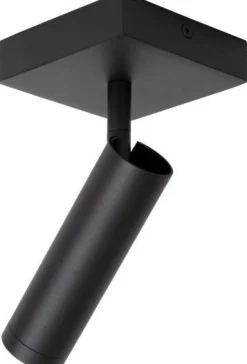 Moderne Plafondlampen|Plafondlampen-Lucide Grado Plafondspot Zwart