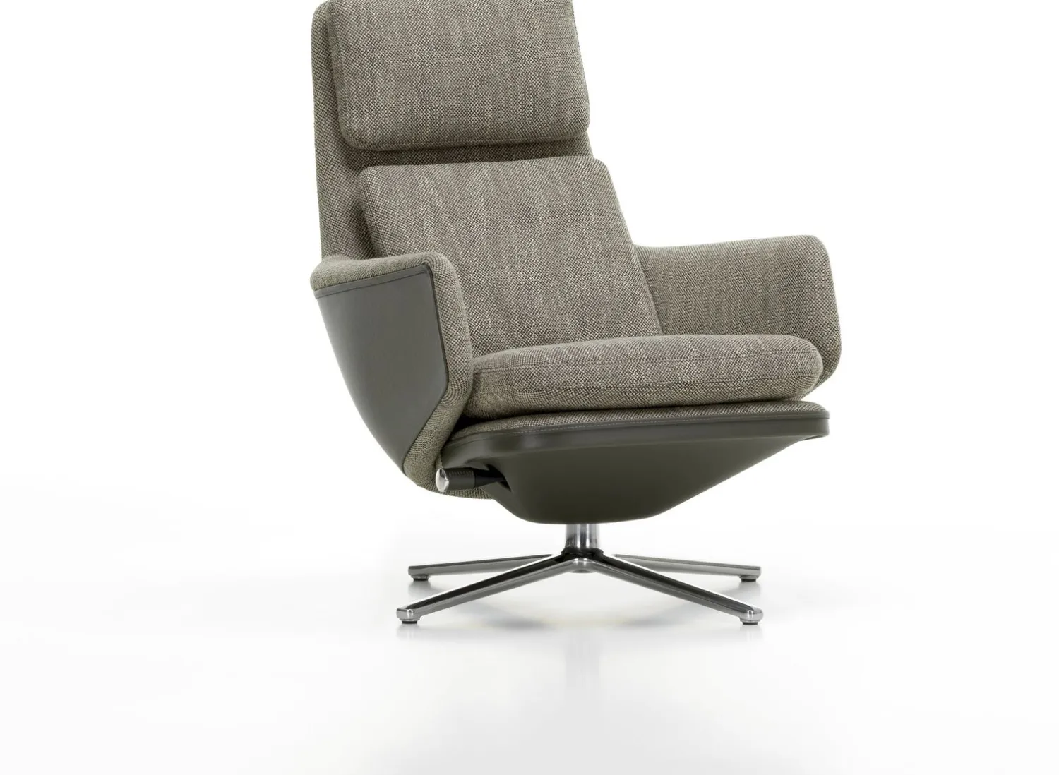 Leren Fauteuils|Design Fauteuils-Vitra Grand Relax Fauteuil