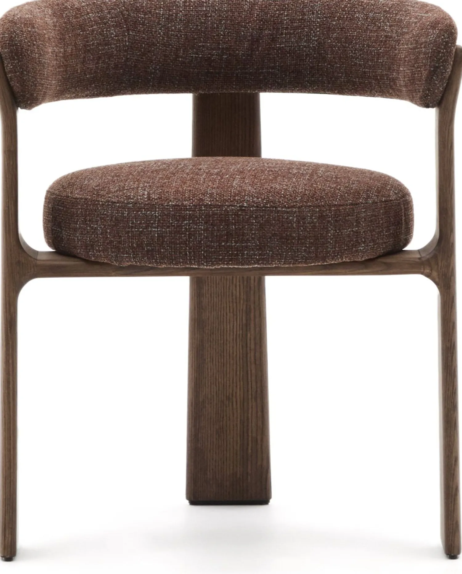 Design Stoelen-Kave Home Granite Armstoel Bruin