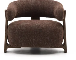 Design Fauteuils-Kave Home Granite Fauteuil Bruin