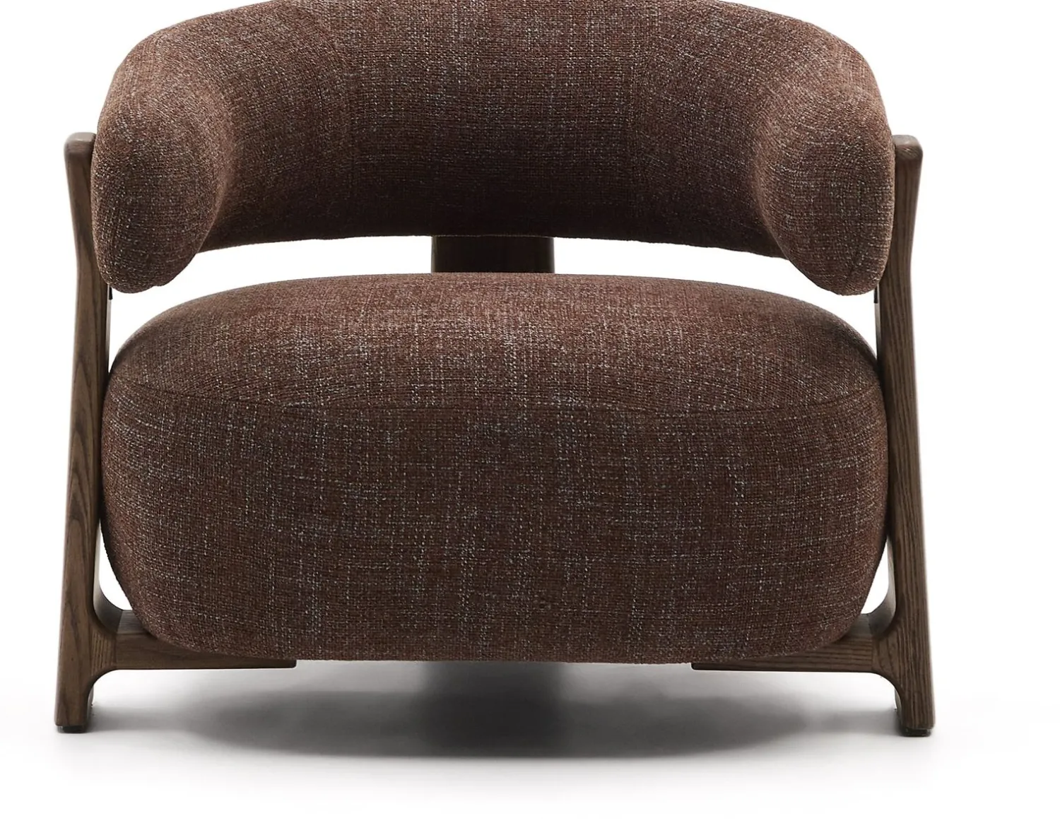 Design Fauteuils-Kave Home Granite Fauteuil Bruin