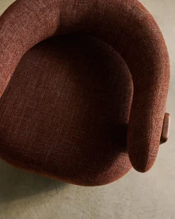 Design Fauteuils-Kave Home Granite Fauteuil Bruin