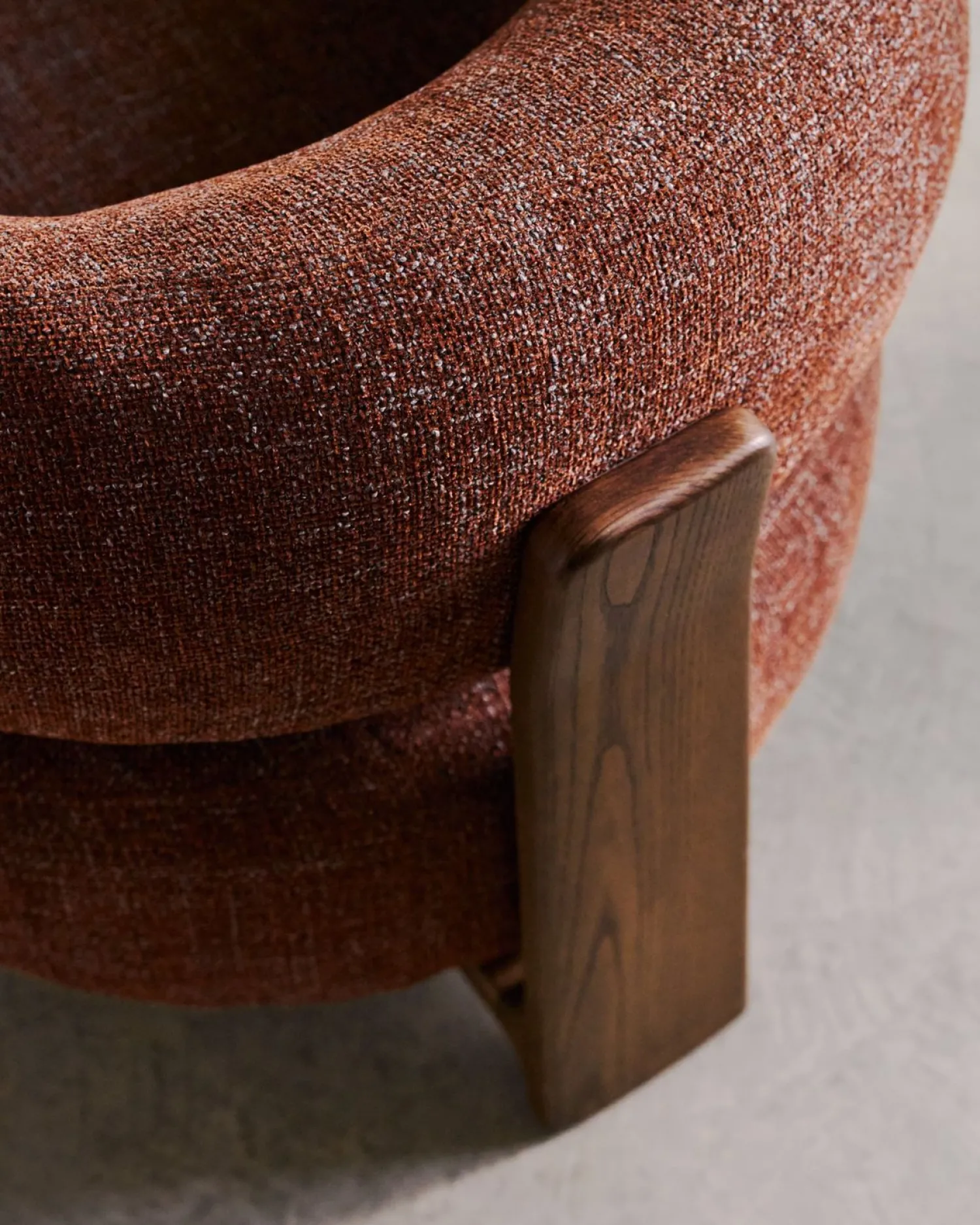Design Fauteuils-Kave Home Granite Fauteuil Bruin