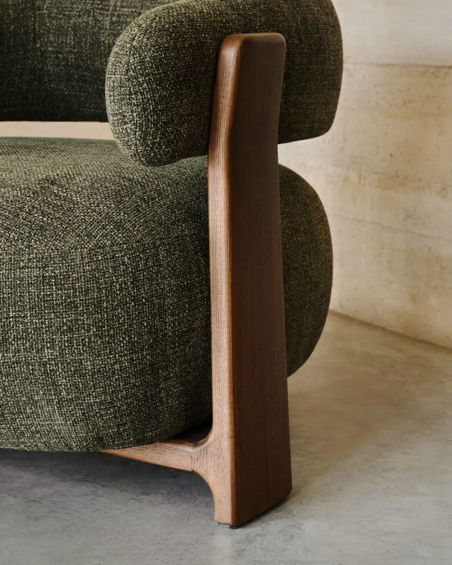 Design Fauteuils-Kave Home Granite Fauteuil Groen