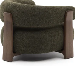 Design Fauteuils-Kave Home Granite Fauteuil Groen