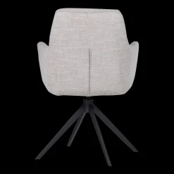 Eetkamerstoelen Met Armleuning-WOOOD Grant Eetkamerstoel Naturel Melange