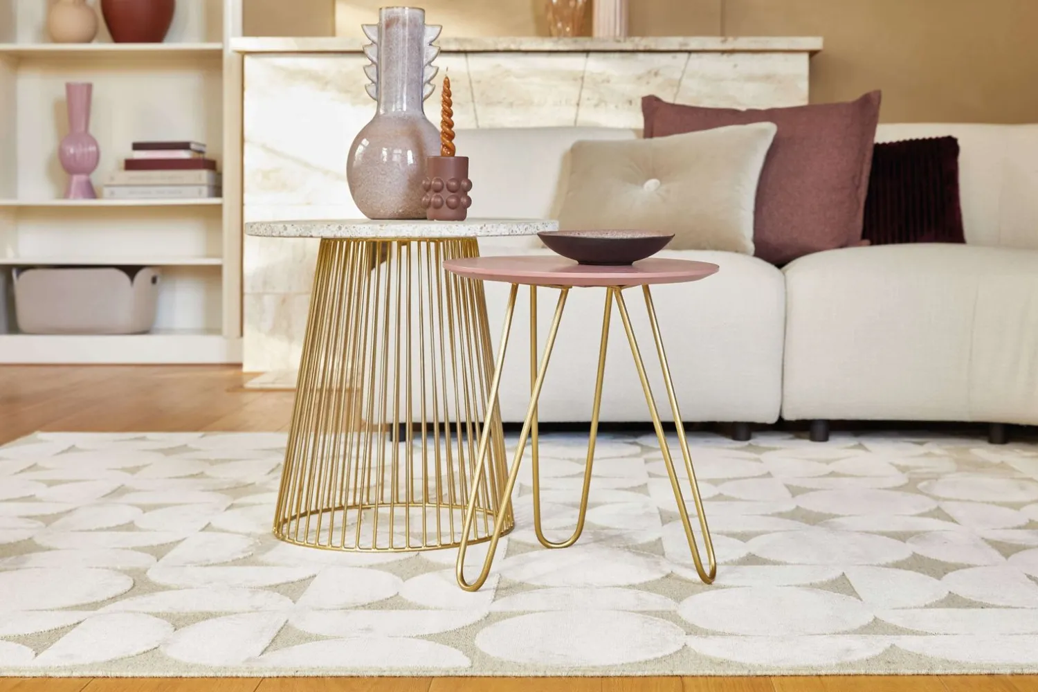 Vloerkleden|Wollen Vloerkleden-Brinker Carpets Graphix 3164 Vloerkleed Ivory