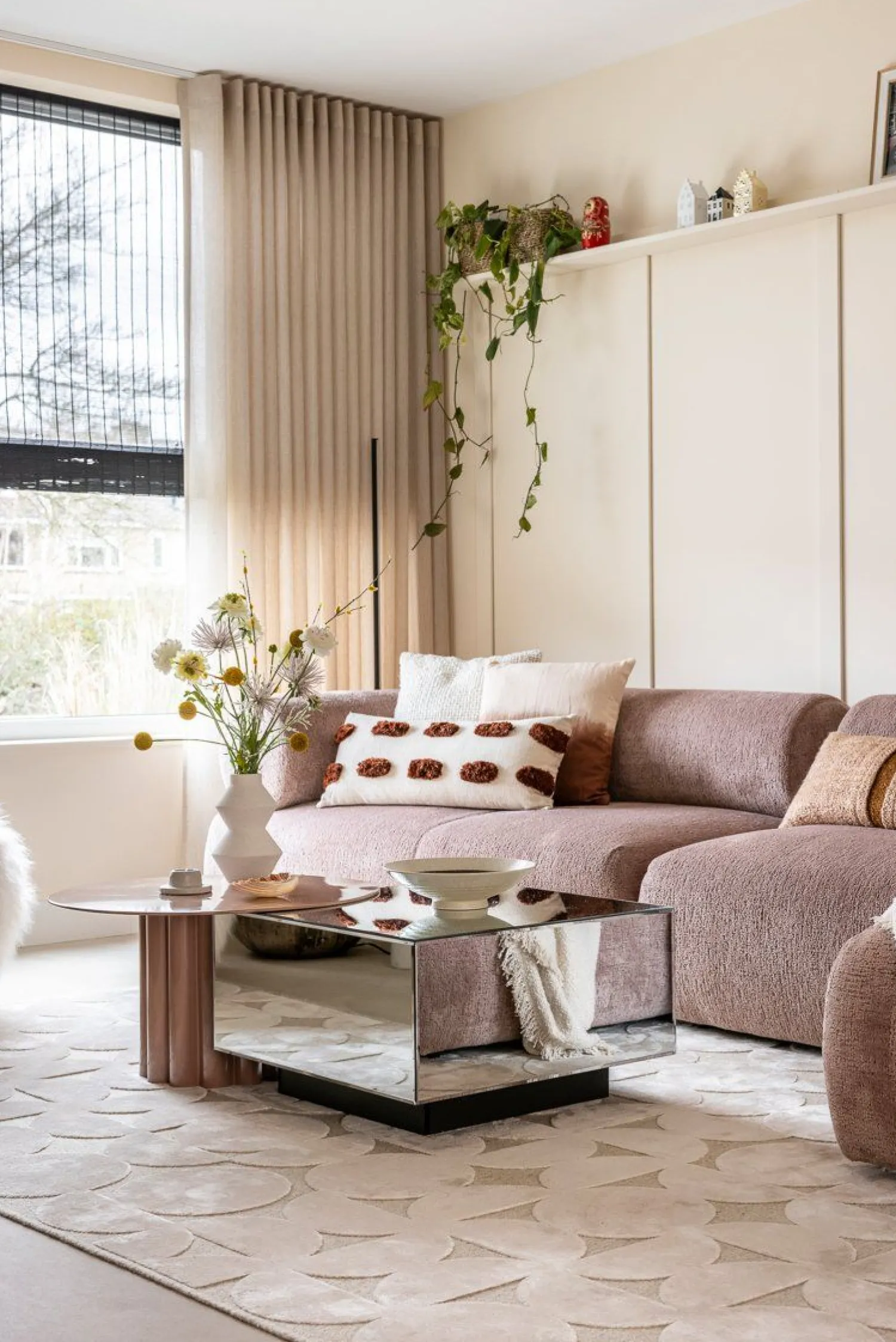 Vloerkleden|Wollen Vloerkleden-Brinker Carpets Graphix 3164 Vloerkleed Ivory
