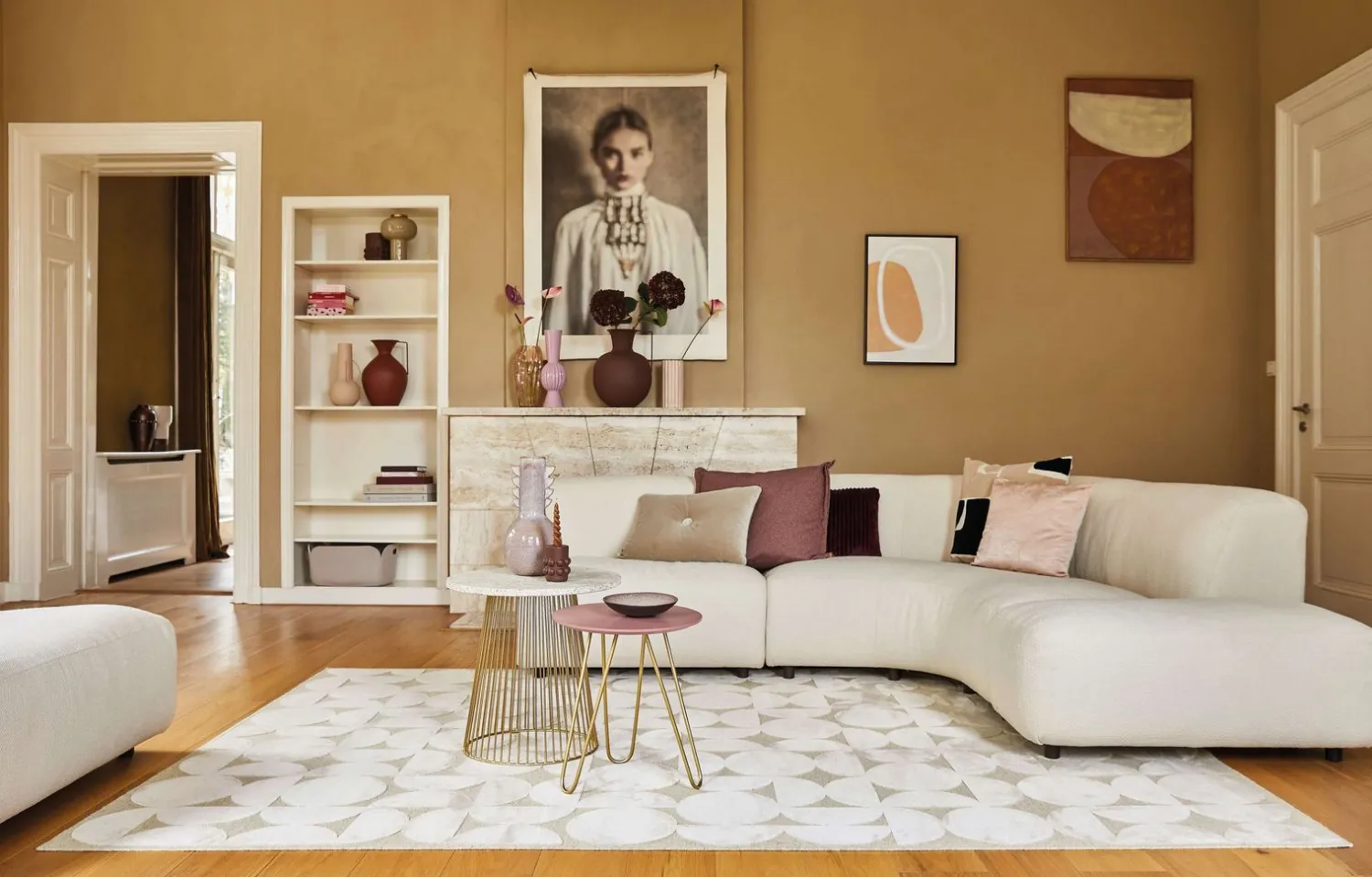 Vloerkleden|Wollen Vloerkleden-Brinker Carpets Graphix 3164 Vloerkleed Ivory