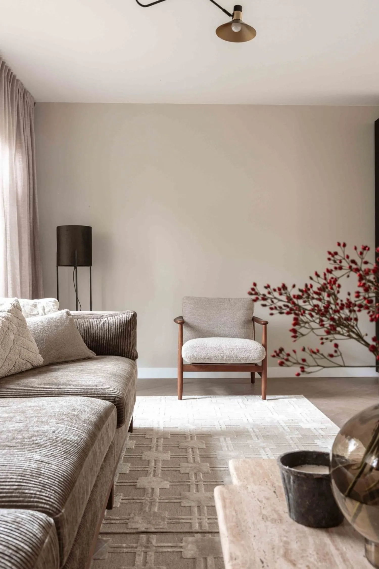 Vloerkleden|Wollen Vloerkleden-Brinker Carpets Graphix 3163 Vloerkleed Ivory