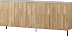 Dressoirs-WOOOD Gravure Dressoir Natural