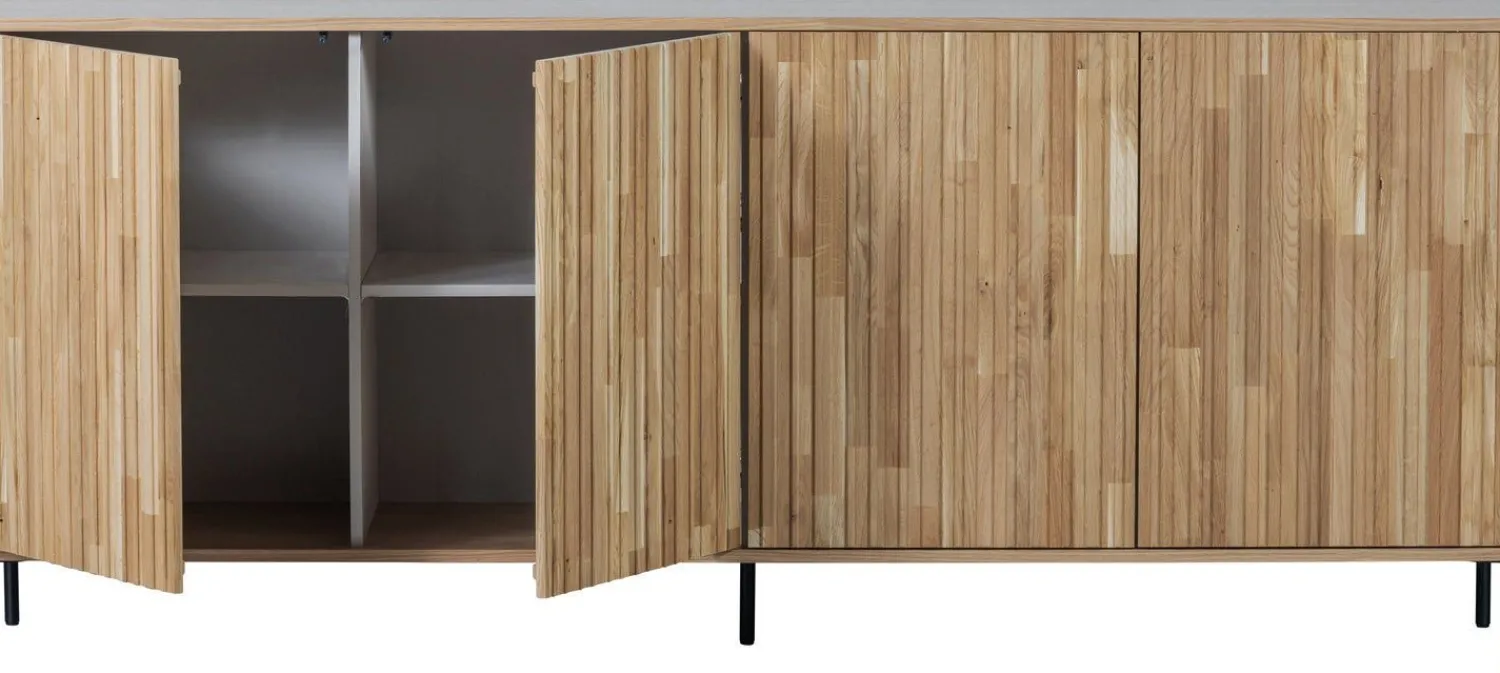 Dressoirs-WOOOD Gravure Dressoir Natural