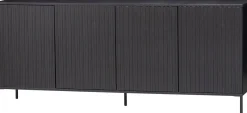 Dressoirs-WOOOD Gravure Dressoir Black