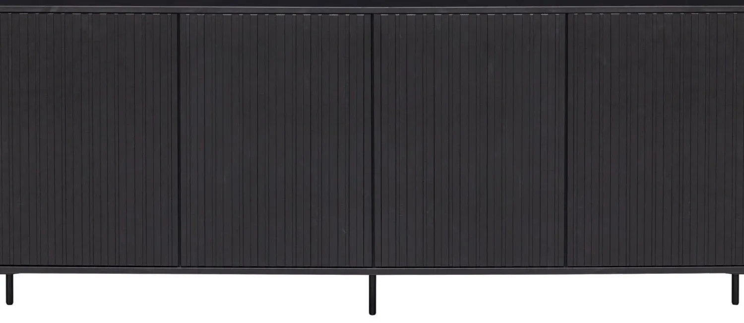 Dressoirs-WOOOD Gravure Dressoir Black