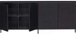 Dressoirs-WOOOD Gravure Dressoir Black